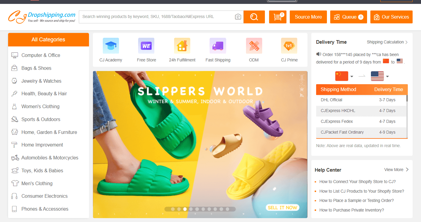 dropshipping stores in south africa